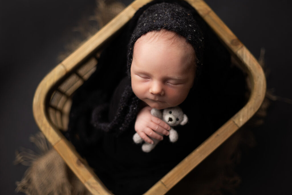 Sarah Ellis Photography Bow Newborn Boy Studio Photographer 6