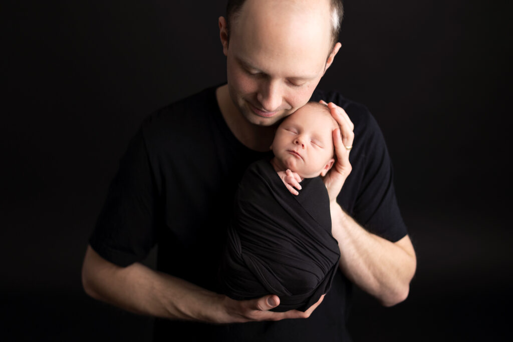 Sarah Ellis Photography Bow Studio Newborn Boy Dad Photographer 4 1