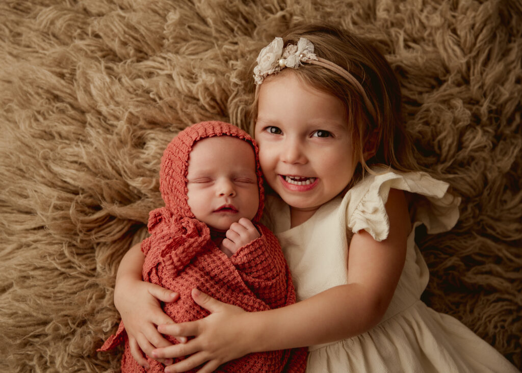 Sarah Ellis Photography Bow Studio Newborn Sibling Bow Photographer 1